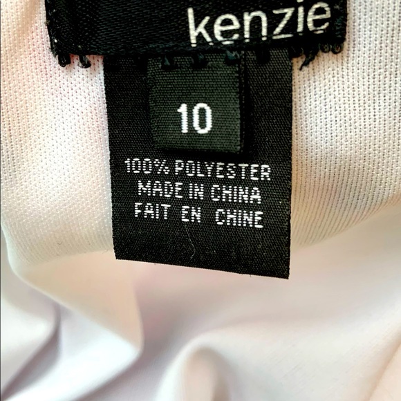 Fully Lined Feminine Light Weight Skirt, With Handkerchief Detailing. - Picture 9 of 9